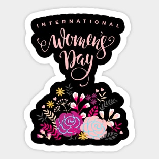 International Womens Day March 8 2021 Sticker